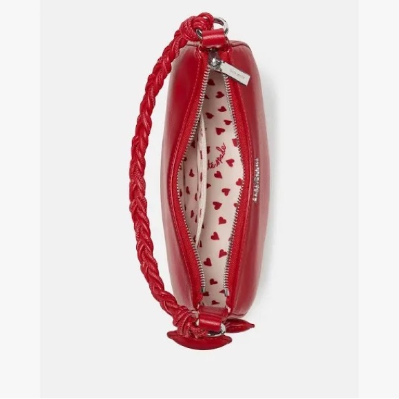 Kate Spade RED Nova Braided Strap Shoulder Bag - Picture 3 of 5